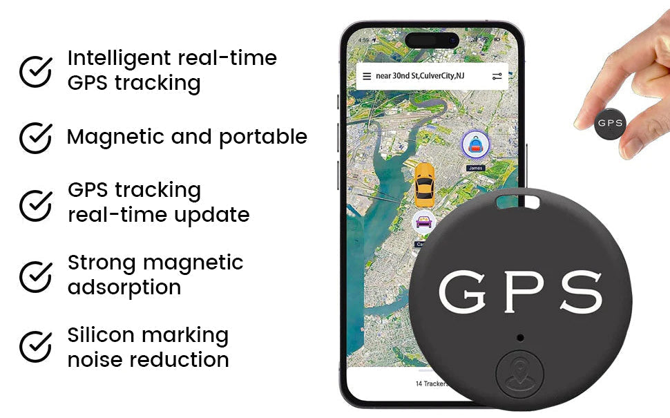 NOWORDUP™ MagneTrack Compact GPS Tracker