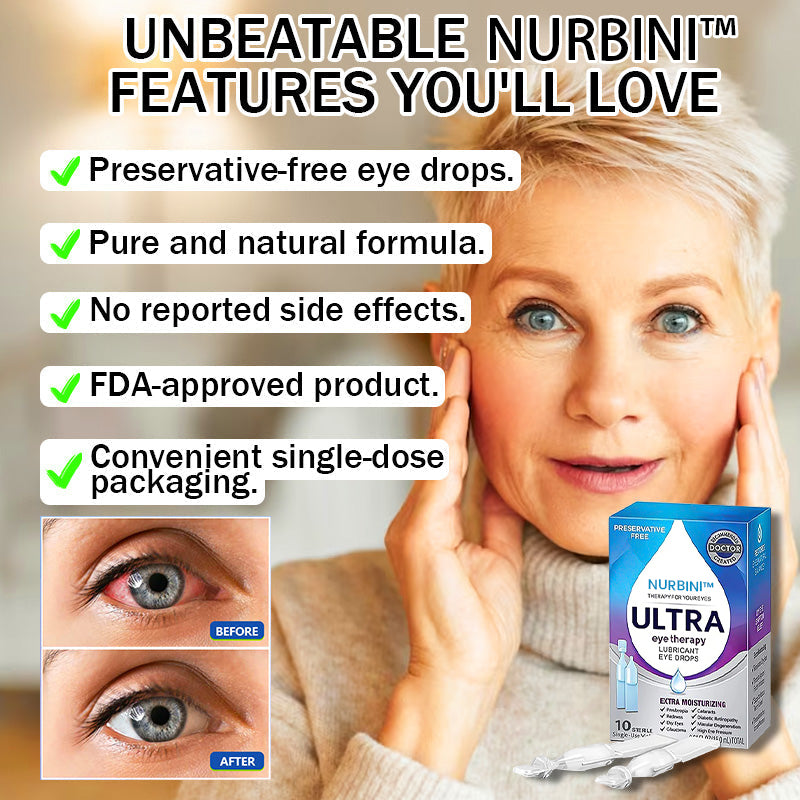 Nurbini™ Cataracts & Glaucoma Eye Drops | Doctor-Recommended | Safe and Effective