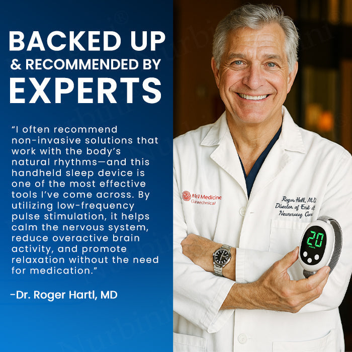 š NurbiniĀ® NeuroSleep Pro ā Smart Handheld Sleep & Anxiety Relief Device