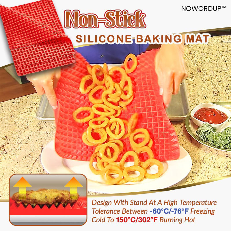 NOWORDUP™ Silicone Pyramid Baking Mat