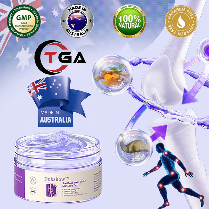 Dobshow™ Joint Pain Treatment Gel – Turmeric Extract&Emu Oil 👨⚕️𝑨𝒖𝒔𝒕𝒓𝒂𝒍𝒊𝒂𝒏 𝑶𝒔𝒕𝒆𝒐𝒑𝒂𝒕𝒉𝒊𝒄 𝑨𝒔𝒔𝒐𝒄𝒊𝒂𝒕𝒊𝒐𝒏 (𝑨𝑶𝑨)𝑨𝒑𝒑𝒓𝒐𝒗𝒆𝒅