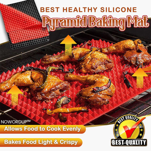 NOWORDUP™ Silicone Pyramid Baking Mat