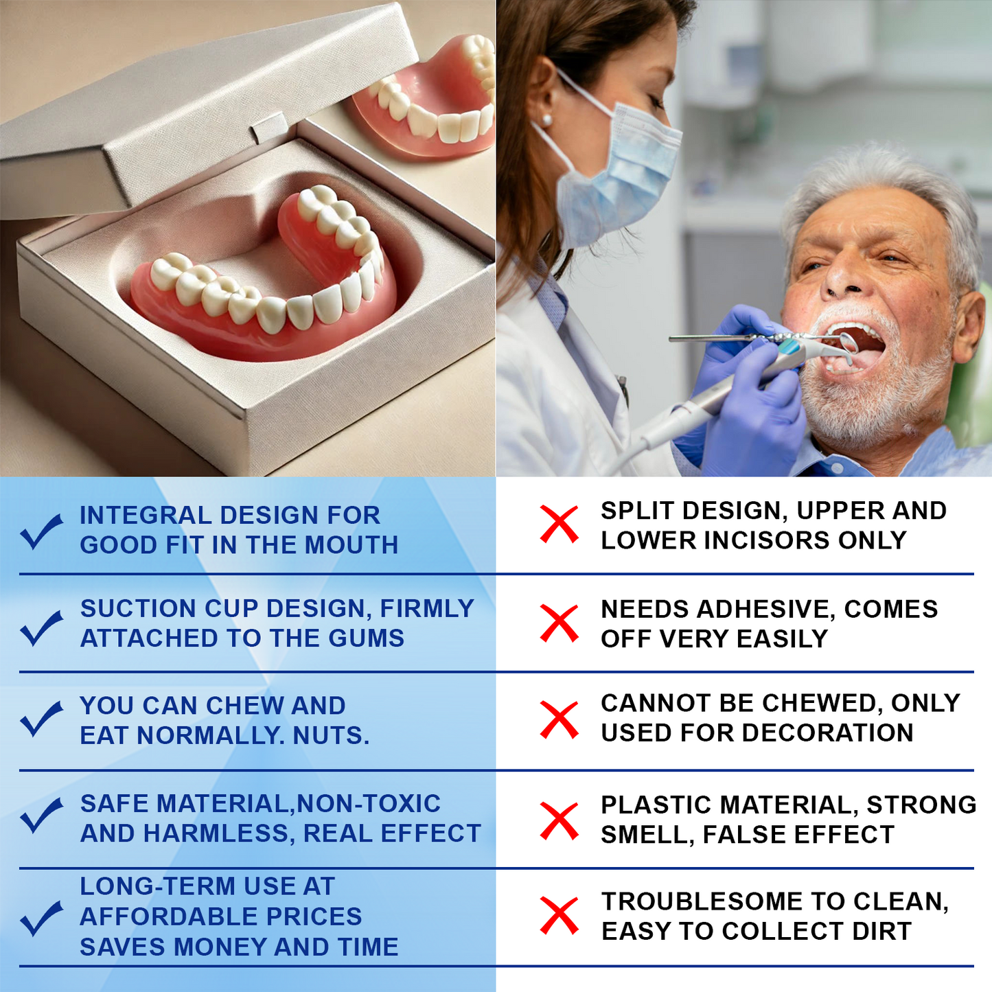 š¦·NurbiniĀ®Advanced Customized Full Denture Set >>ā
70% OFF