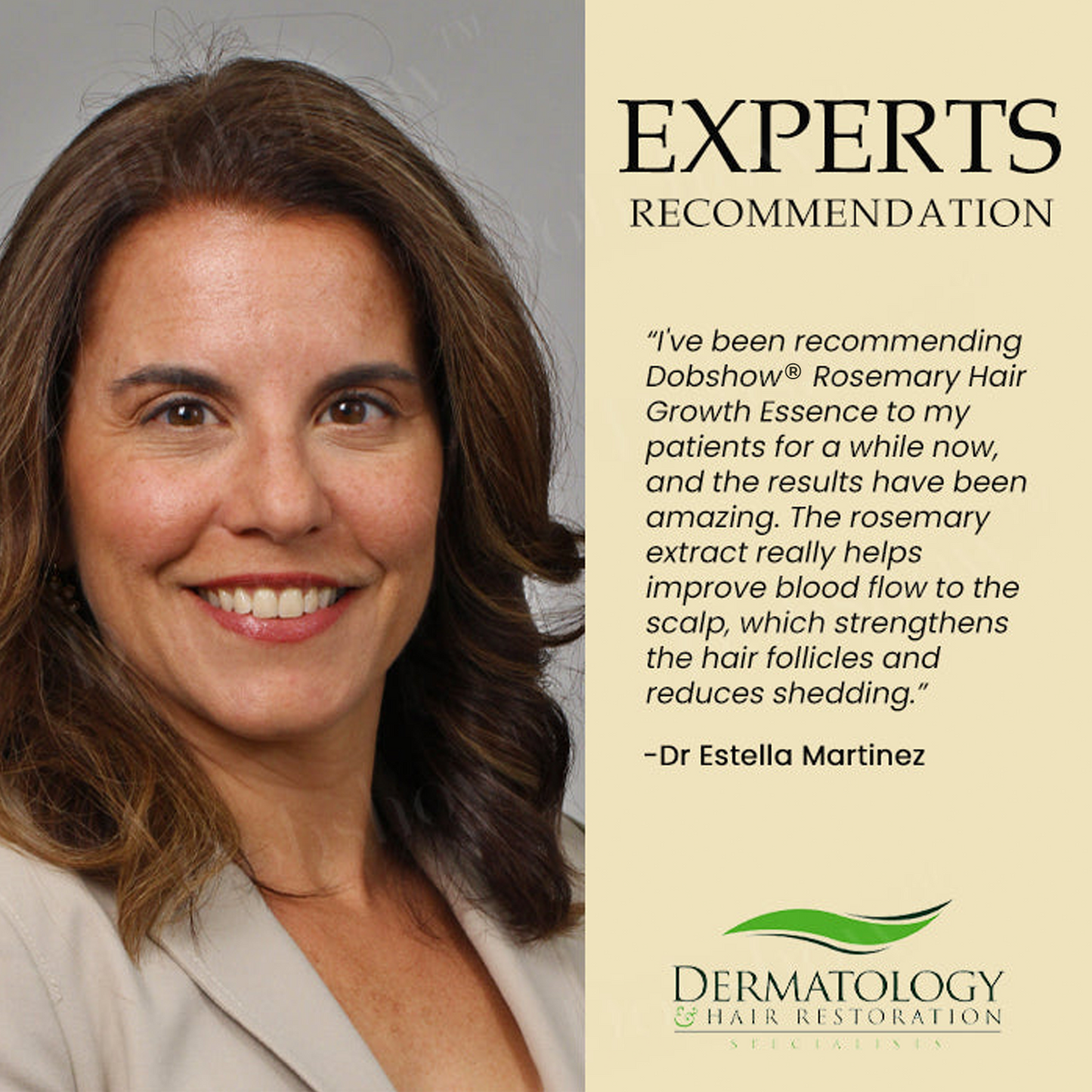 Dobshow® Rosemary Hair Growth Serum (Promotes Fuller Hair, Beard & Brows) >> ✅75%OFF