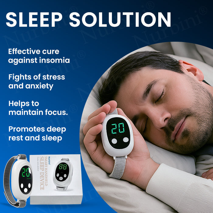 š NurbiniĀ® NeuroSleep Pro ā Smart Handheld Sleep & Anxiety Relief Device