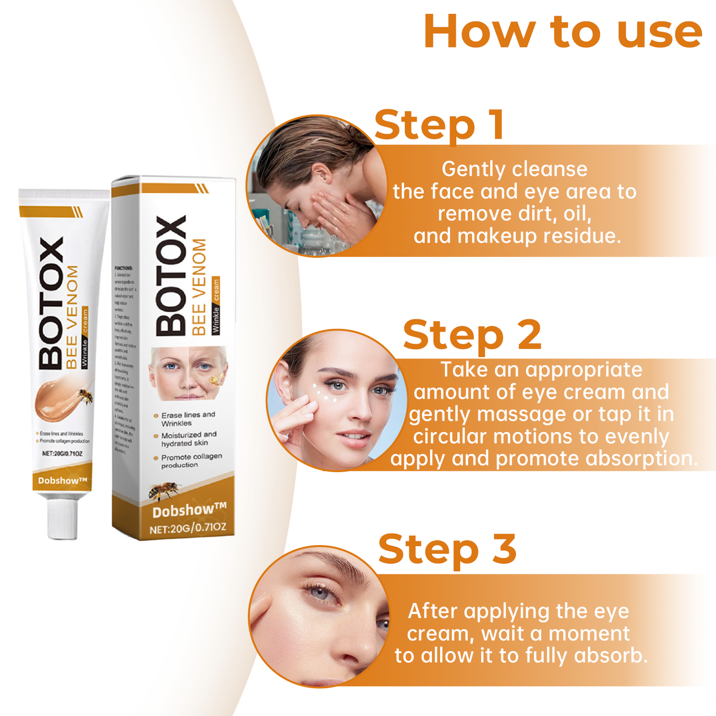 đ¨Limited Time Offer: Dobshow⢠Botox Bee Venom Anti-Wrinkle Creamđđ -- Rapid Anti-Aging Solution