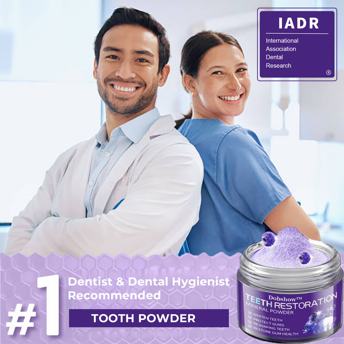 š¦·Dobshow⢠Dental Repair Mineral Powder >> š„Buy 1 Get 1 Freeš„