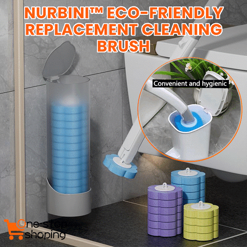 Nurbini™ Eco-Friendly Bathroom Toilet Replacement Cleaning Brush💧