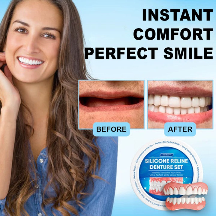 Dobshow ™ Silicone Reline Denture Set(⏰Limited time discount Last 30 minutes⏰)