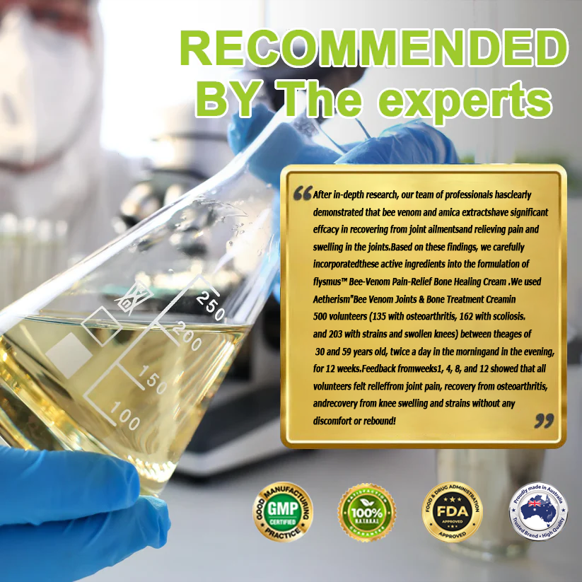 ✅Official Store: Dobshow™ Bee-Venom Pain-Relief Bone Healing Cream👨⚕️Orthopaedic Association(AOA) Approved (Reducing joint swelling, pain, stiffness, redness, warmth, soreness, and joint fatigue)