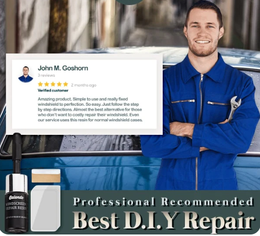 Car Windshield Crack Repair Kit