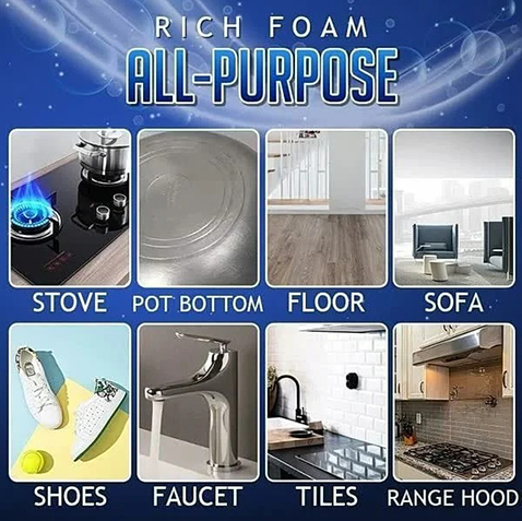 Multi-purpose Rinse Cleaning Foam 🔥( Last Day BUY 2 GET 1 FREE )🔥