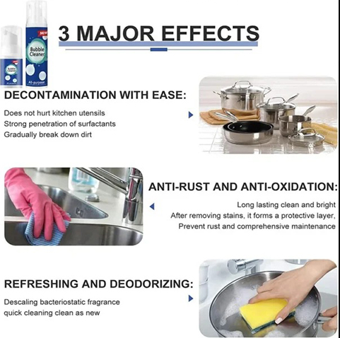 Multi-purpose Rinse Cleaning Foam 🔥( Last Day BUY 2 GET 1 FREE )🔥