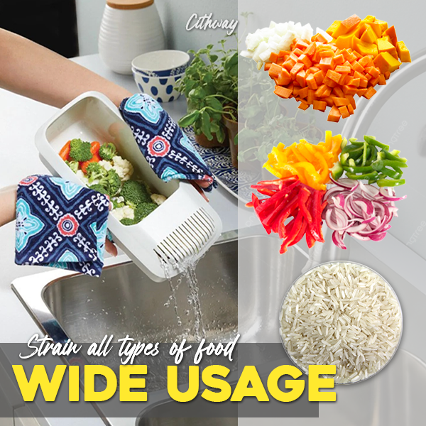 Cithway™ Heat-resistant Microwave Pasta Strainer