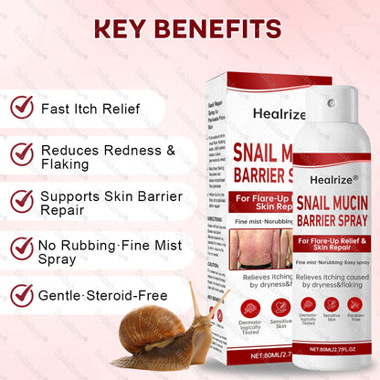 🔥𝙈𝙖𝙧𝙘𝙝 𝙎𝙥𝙚𝙘𝙞𝙖𝙡 𝙊𝙛𝙛𝙚𝙧𝙨 | Healrize® Snail Mucin Barrier Spray for Flare-Up Relief & Skin Repair