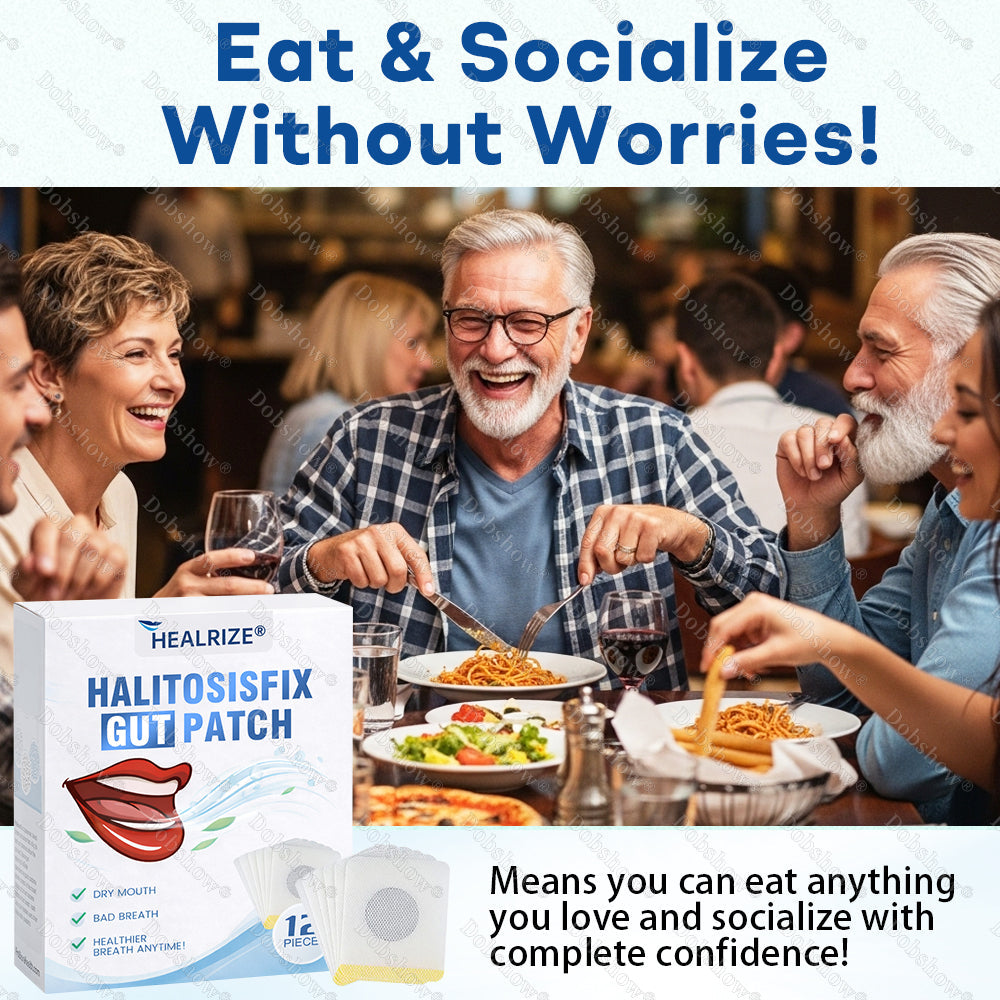 `Healrize® HalitosisFix Gut Patch