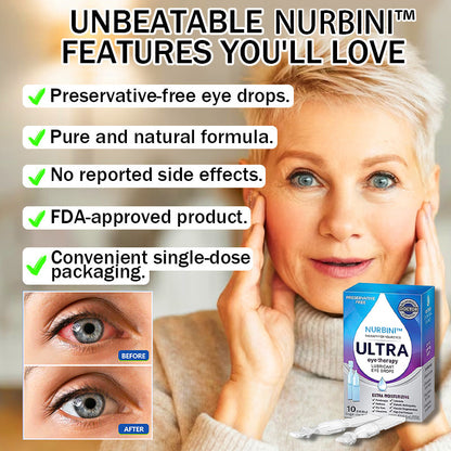 Nurbini™ Cataracts & Glaucoma Eye Drops | Doctor-Recommended | Safe and Effective
