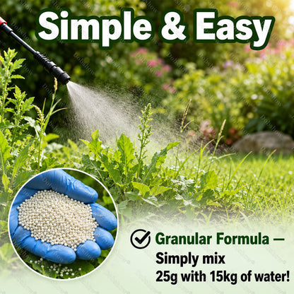 🔥Healrize® 5-Hour Max Power Dual-Action Herbicide | Fast-Acting Granules for Stubborn Weeds & Brush