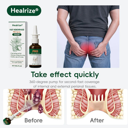 🔥LIMITED SPECIAL OFFER🔥Healrize®🌿 Fast Hemorrhoid PRO Spray
