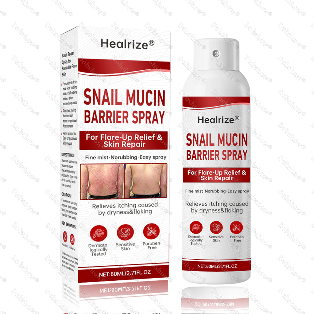 🔥𝙈𝙖𝙧𝙘𝙝 𝙎𝙥𝙚𝙘𝙞𝙖𝙡 𝙊𝙛𝙛𝙚𝙧𝙨 | Healrize® Snail Mucin Barrier Spray for Flare-Up Relief & Skin Repair