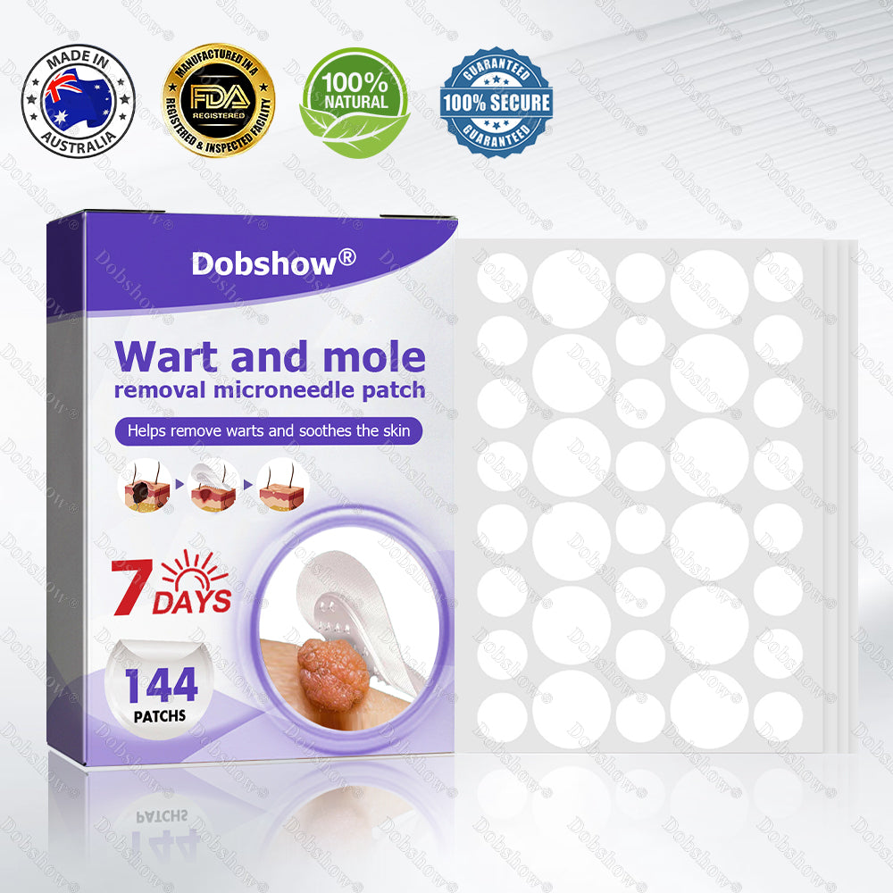 𝗗𝗼𝗯𝘀𝗵𝗼𝘄® 𝗪𝗮𝗿𝘁 𝗮𝗻𝗱 𝗺𝗼𝗹𝗲 𝗿𝗲𝗺𝗼𝘃𝗮𝗹 𝗺𝗶𝗰𝗿𝗼𝗻𝗲𝗲𝗱𝗹𝗲 𝗽𝗮𝘁𝗰𝗵