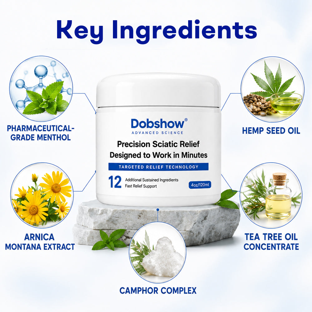 Dobshow®Targeted Sciatic Relief, Designed for Better Movement