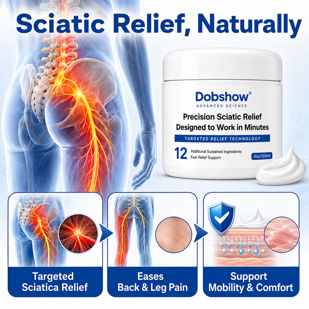 Dobshow®Targeted Sciatic Relief, Designed for Better Movement
