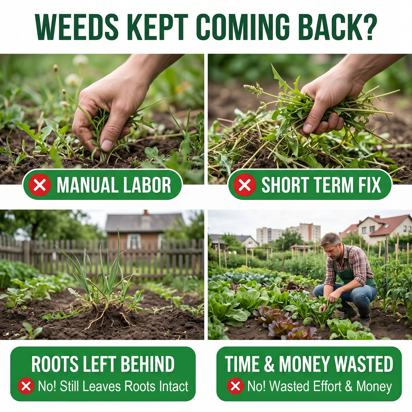 Healrize® 2-in-1 Max Strength Herbicide: Fast Acting Results on Glyphosate-Resistant Weeds
