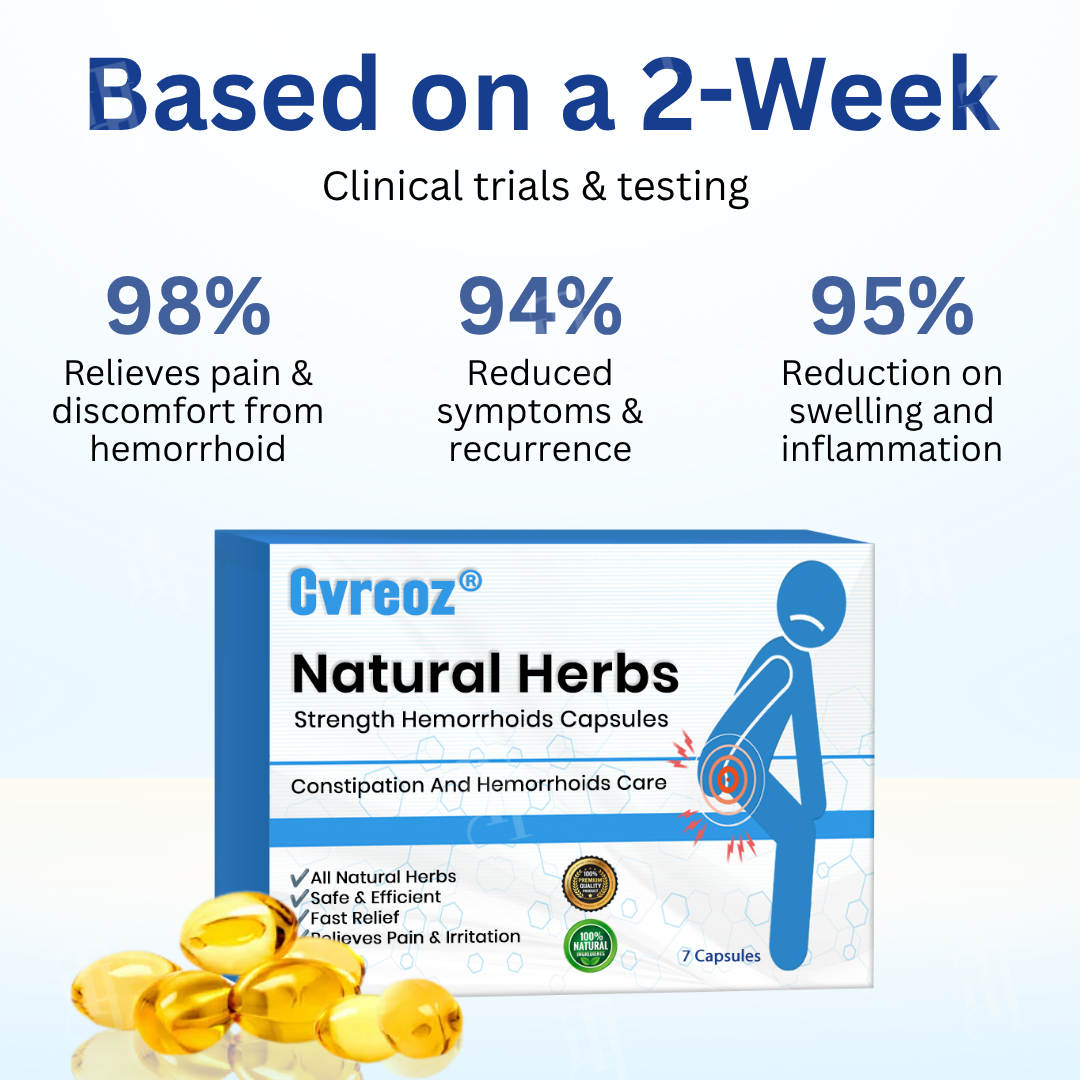 𝐂𝐯𝐫𝐞𝐨𝐳® 𝐍𝐚𝐭𝐮𝐫𝐚𝐥 𝐇𝐞𝐫𝐛𝐬 𝐒𝐭𝐫𝐞𝐧𝐠𝐭𝐡 𝐇𝐞𝐦𝐨𝐫𝐫𝐡𝐨𝐢𝐝𝐬 𝐂𝐚𝐩𝐬𝐮𝐥𝐞𝐬