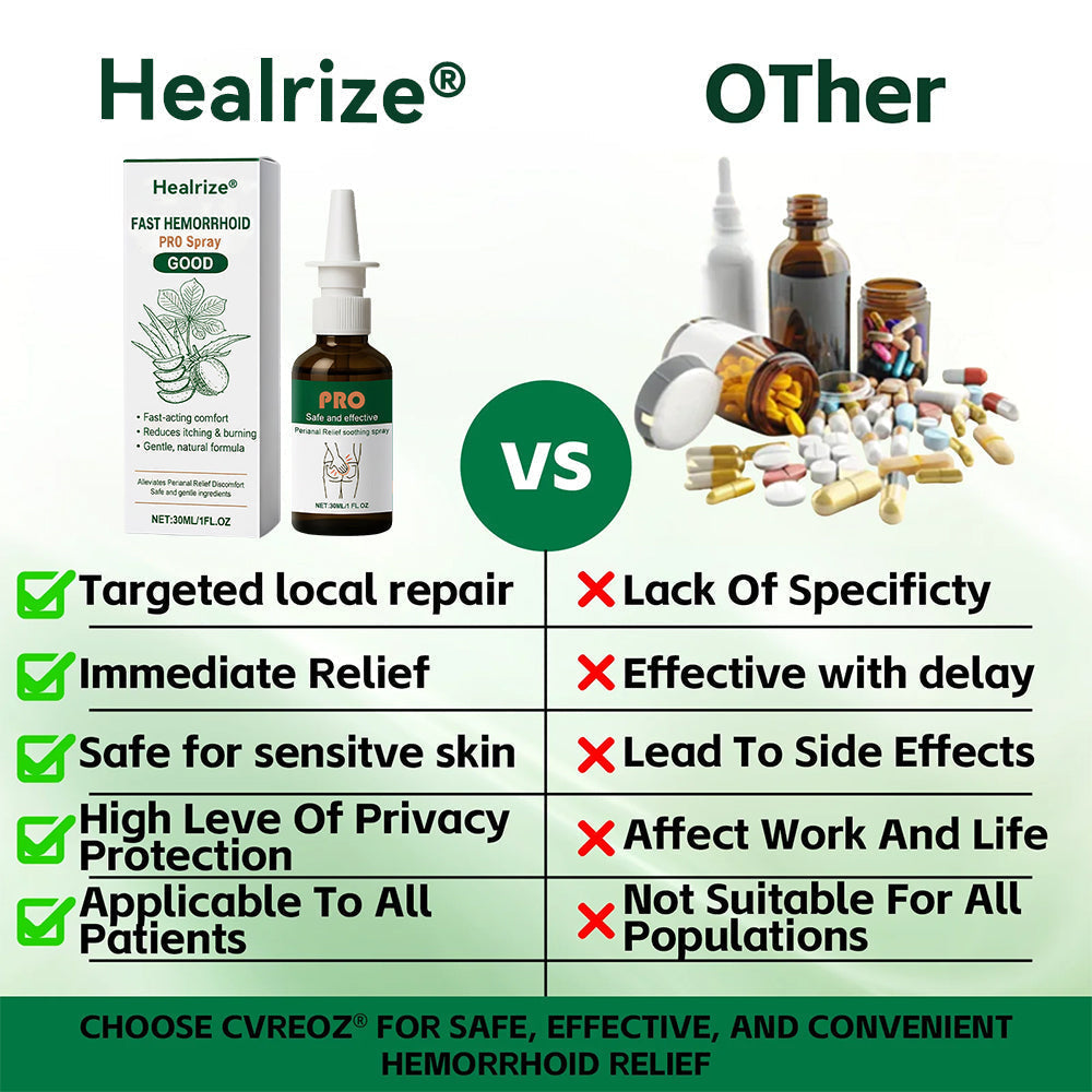 🔥LIMITED SPECIAL OFFER🔥Healrize®🌿 Fast Hemorrhoid PRO Spray