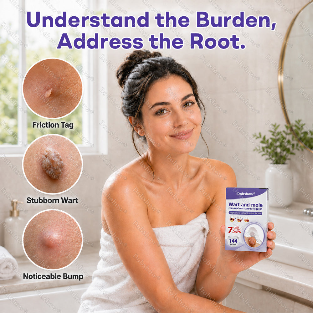 𝗗𝗼𝗯𝘀𝗵𝗼𝘄® 𝗪𝗮𝗿𝘁 𝗮𝗻𝗱 𝗺𝗼𝗹𝗲 𝗿𝗲𝗺𝗼𝘃𝗮𝗹 𝗺𝗶𝗰𝗿𝗼𝗻𝗲𝗲𝗱𝗹𝗲 𝗽𝗮𝘁𝗰𝗵
