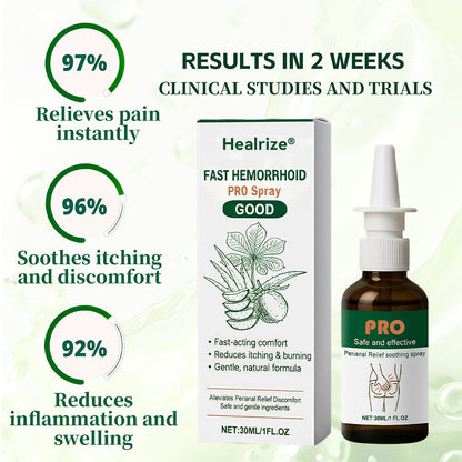 🔥LIMITED SPECIAL OFFER🔥Healrize®🌿 Fast Hemorrhoid PRO Spray