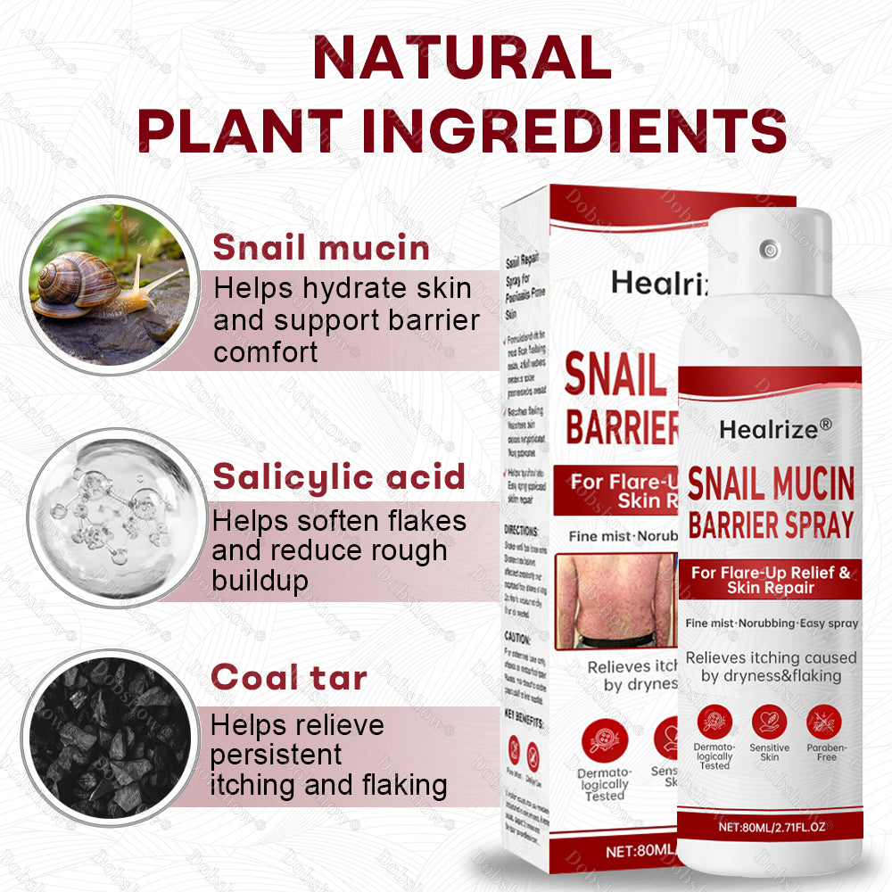 🔥𝙈𝙖𝙧𝙘𝙝 𝙎𝙥𝙚𝙘𝙞𝙖𝙡 𝙊𝙛𝙛𝙚𝙧𝙨 | Healrize® Snail Mucin Barrier Spray for Flare-Up Relief & Skin Repair