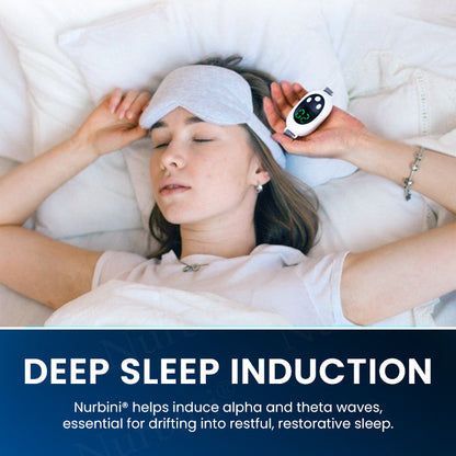 🌙 Nurbini® NeuroSleep Pro – Smart Handheld Sleep & Anxiety Relief Device