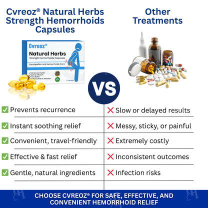 𝐂𝐯𝐫𝐞𝐨𝐳® 𝐍𝐚𝐭𝐮𝐫𝐚𝐥 𝐇𝐞𝐫𝐛𝐬 𝐒𝐭𝐫𝐞𝐧𝐠𝐭𝐡 𝐇𝐞𝐦𝐨𝐫𝐫𝐡𝐨𝐢𝐝𝐬 𝐂𝐚𝐩𝐬𝐮𝐥𝐞𝐬