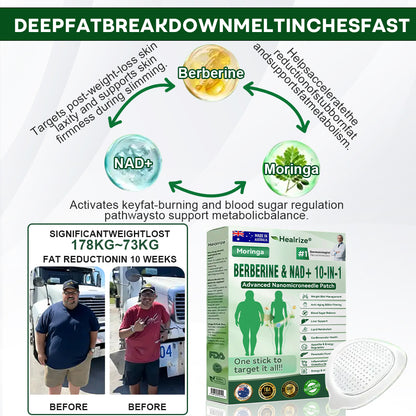 🇦🇺 𝐎𝐟𝐟𝐢𝐜𝐢𝐚𝐥  𝐒𝐭𝐨𝐫𝐞 | 🧑‍⚕️🩺 𝐇𝐞𝐚𝐥𝐫𝐢𝐳𝐞® 𝐌𝐨𝐫𝐢𝐧𝐠𝐚 · 𝐁𝐞𝐫𝐛𝐞𝐫𝐢𝐧𝐞 × 𝐍𝐀𝐃+ 𝟏𝟎-𝐢𝐧-𝟏 𝐀𝐝𝐯𝐚𝐧𝐜𝐞𝐝 𝐍𝐚𝐧𝐨 𝐌𝐢𝐜𝐫𝐨𝐧𝐞𝐞𝐝𝐥𝐞 𝐏𝐚𝐭𝐜𝐡 — 𝐎𝐧𝐜𝐞 𝐃𝐚𝐢𝐥𝐲, 𝐕𝐢𝐬𝐢𝐛𝐥𝐞 𝐑𝐞𝐬𝐮𝐥𝐭𝐬 𝐢𝐧 𝟕 𝐃𝐚𝐲𝐬