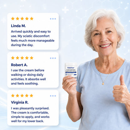 Dobshow®Targeted Sciatic Relief, Designed for Better Movement