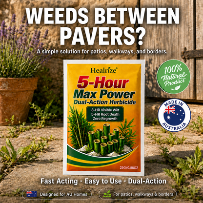 🔥Healrize® 5-Hour Max Power Dual-Action Herbicide | Fast-Acting Granules for Stubborn Weeds & Brush