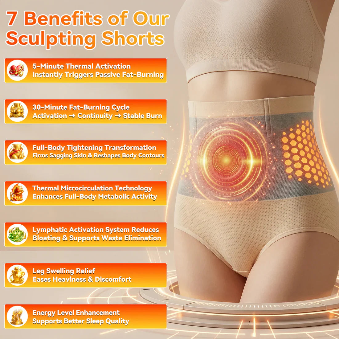 Nawaru® 𝐌𝐨𝐫𝐢𝐧𝐠𝐚 & 𝐁𝐞𝐫𝐛𝐞𝐫𝐢𝐧𝐞 4‑In‑1 Micro‑Particle Sculpting & Fat‑Burn Shorts