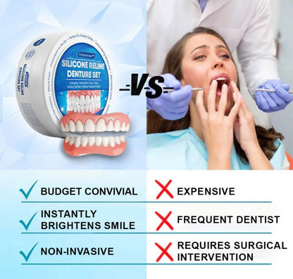 Dobshow ™  Silicone Reline Denture Set(⏰Limited time discount Last 30 minutes⏰)